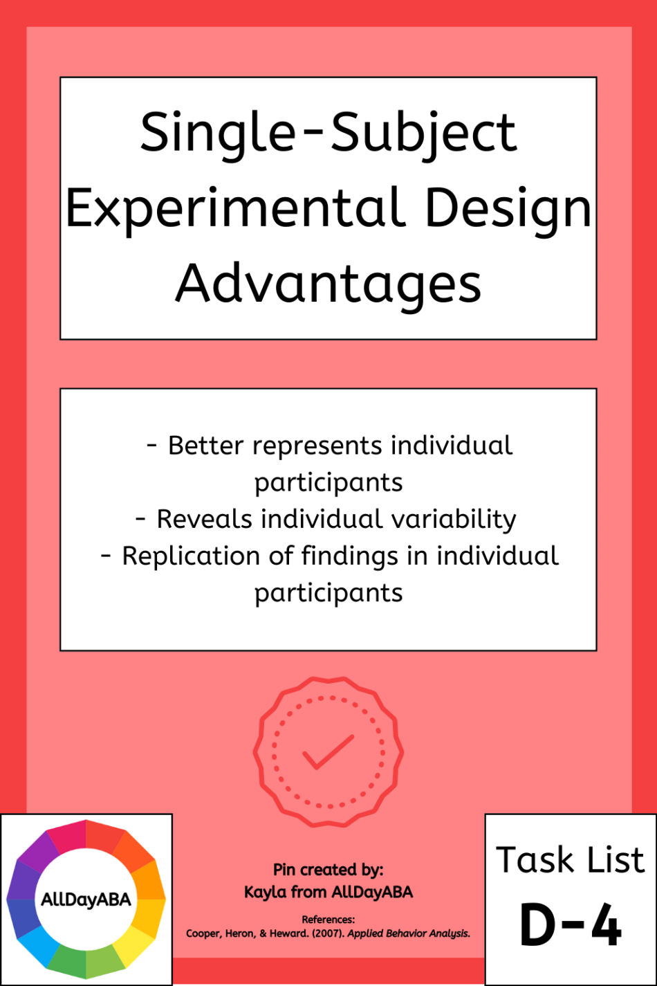 aba experimental design Bulan 3 Single-Subject Experimental Design Advantages vs