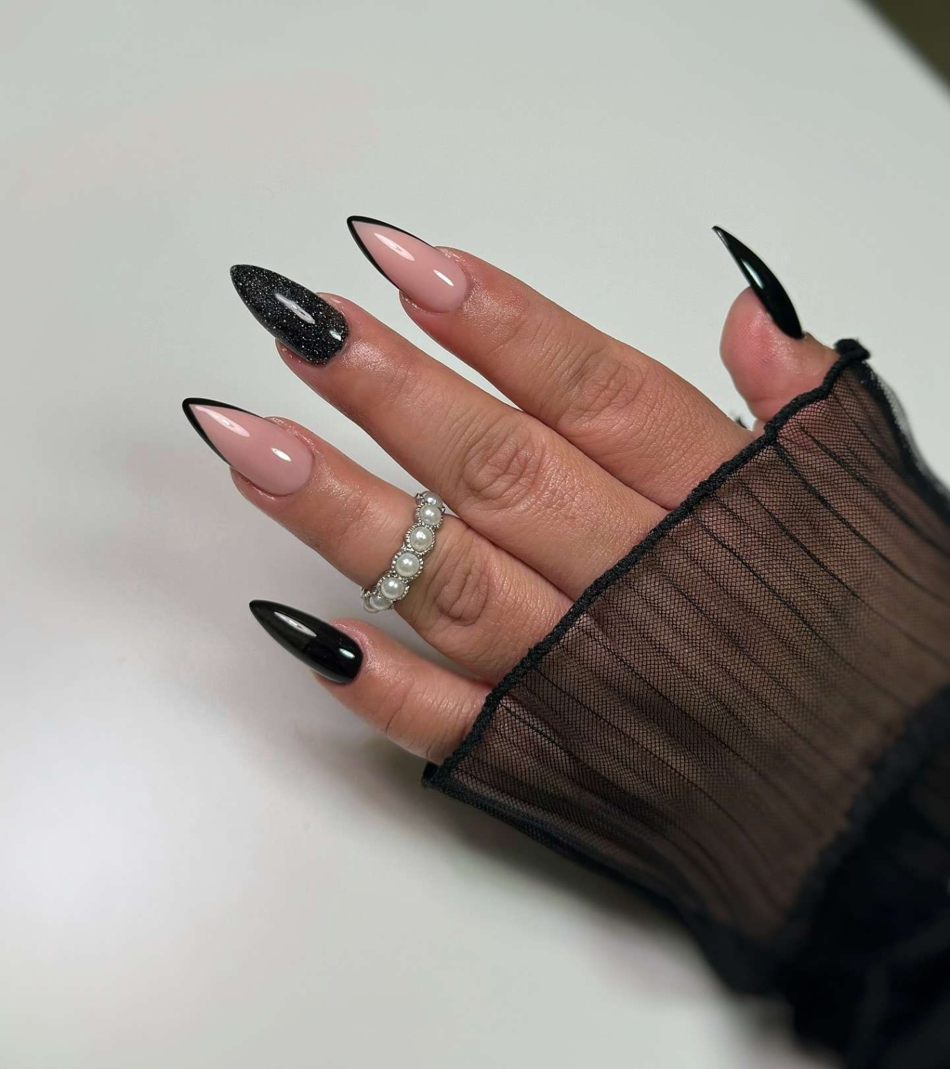 edgy black nail designs Niche Utama Home  Black Nail Designs for the Perfect Edgy Manicure