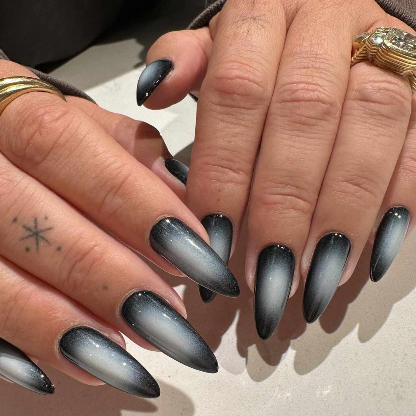 black and silver nail designs Niche Utama Home  Black Nail Designs That Are Beyond Stunning