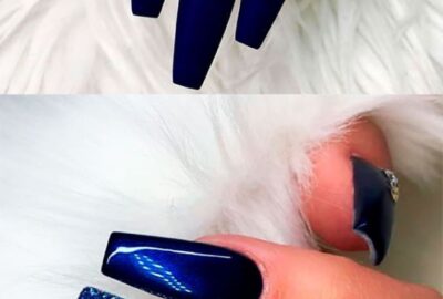 Set Sail With Style: Trendy Navy Nail Designs For A Nautical Twist!